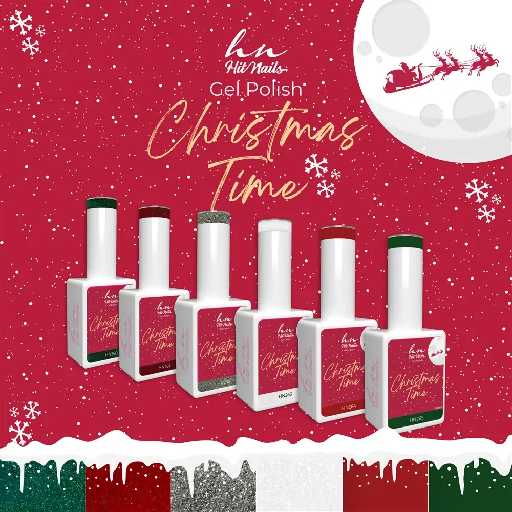 gel-polish-christmas-time-colecao-6-cores